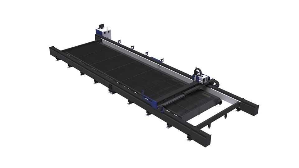 High Efficiency Hollow Type Fiber Laser Cutting Machine For Metal Sheet