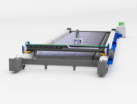 China Factory Most Cost Effective Ground Rail Metal Machinery Cnc Fiber Laser Cutter Cutting Machine